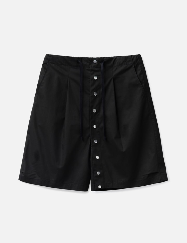 Fffpostalservice Si-snap Shorts In Black