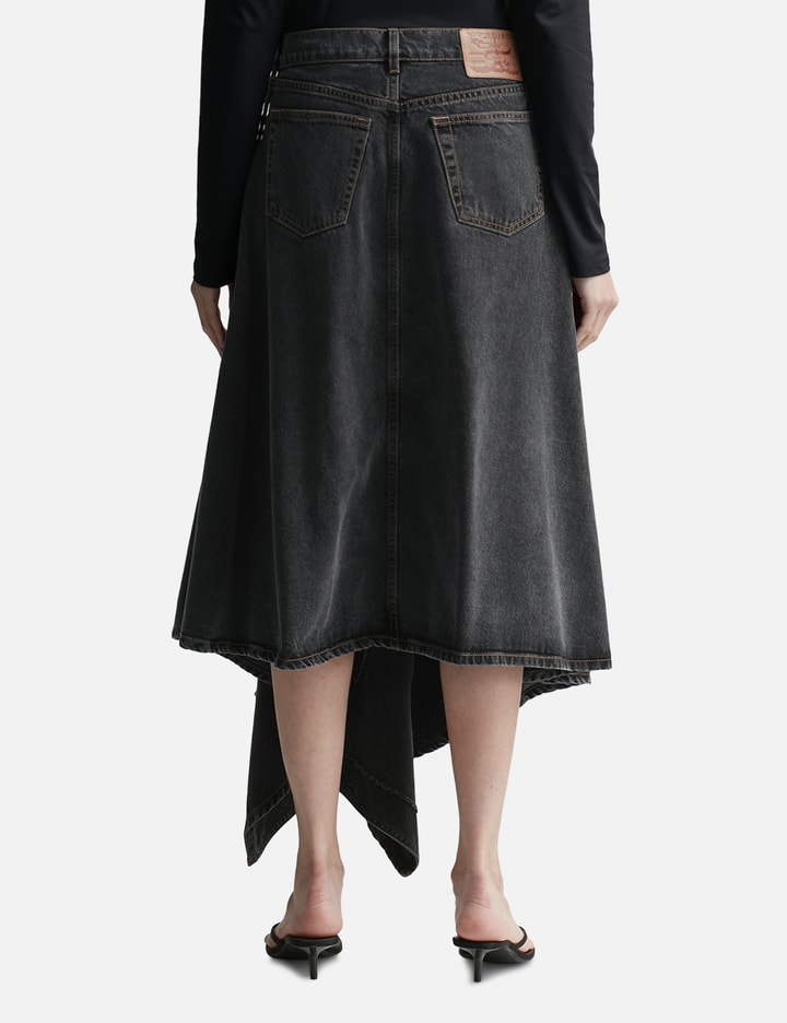 EVERGREEN CUT OUT DENIM SKIRT Placeholder Image