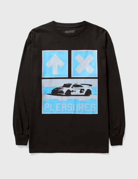 Pleasures 드라이브 롱 슬리브 티셔츠