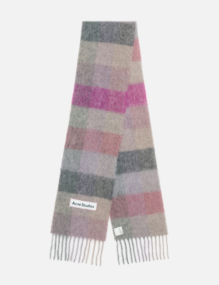 Mohair Checked Scarf Placeholder Image