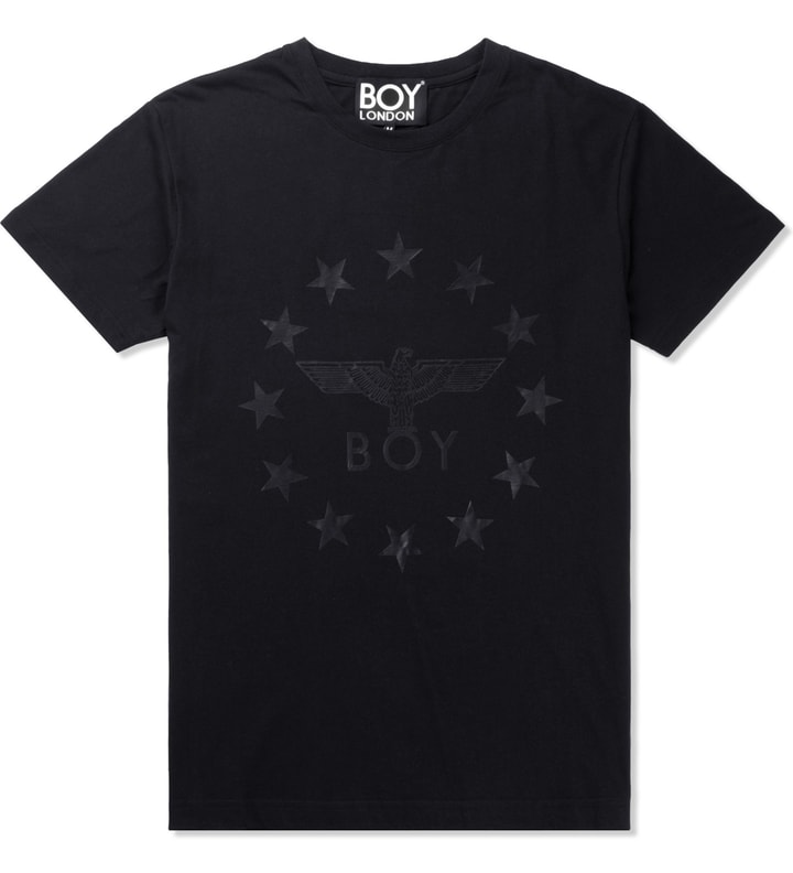 Black/Black Boy Globe Star T-Shirt Placeholder Image