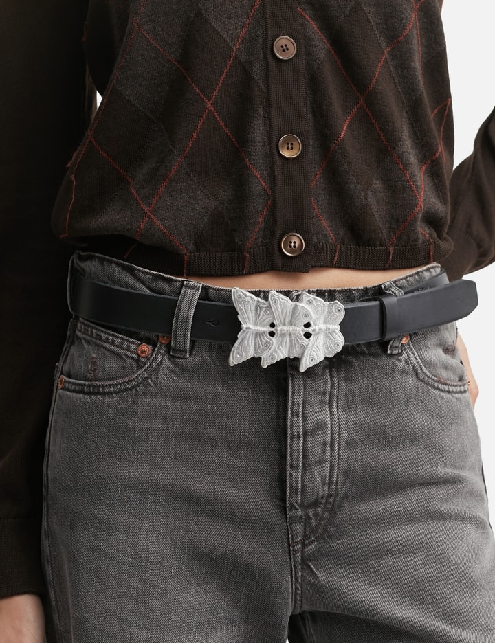 Our Legacy Butterfly Belt In Black