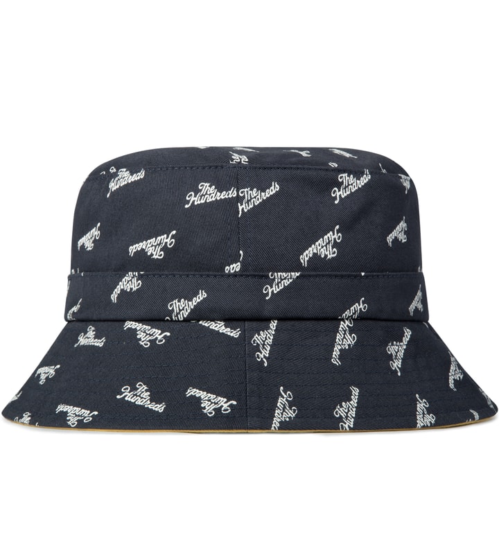 Navy/Yellow Slant Over Bucket Hat Placeholder Image