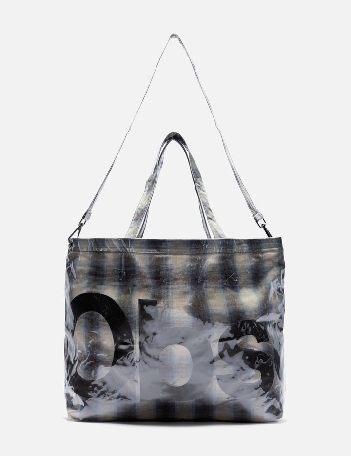 PVC Plaid Cross-Body Tote Placeholder Image