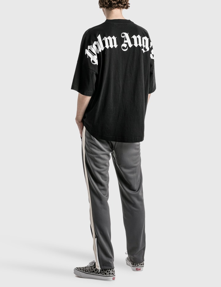 Palm Angels Oversized Logo T-shirt in Black for Men