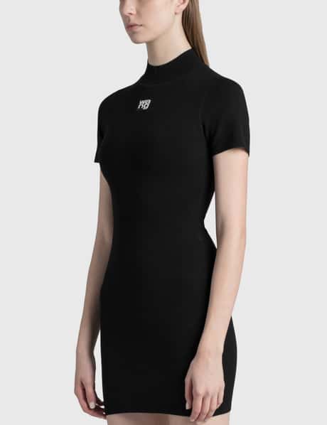 T By Alexander Wang - Bodycon Crewneck T-shirt Dress | HBX 