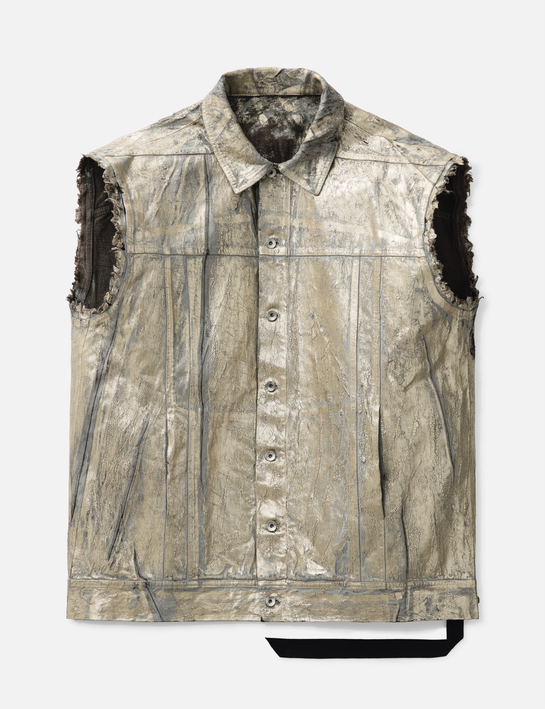 Hollywood Sleeveless Jumbo Worker Jacket view 16