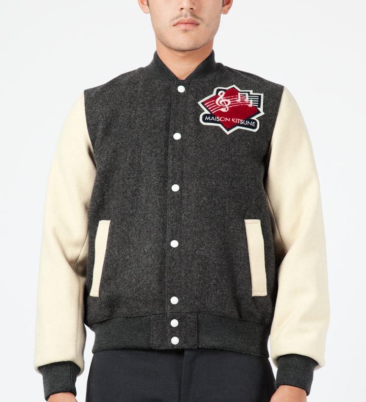 Grey Ecru Music Teddy Jacket Placeholder Image