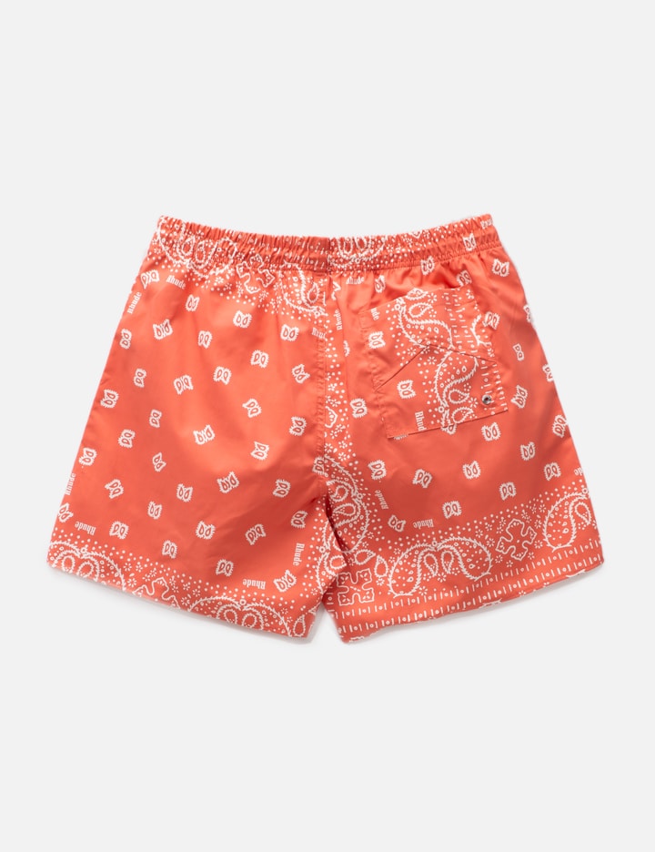 Bandana Print Swim Trunks Placeholder Image