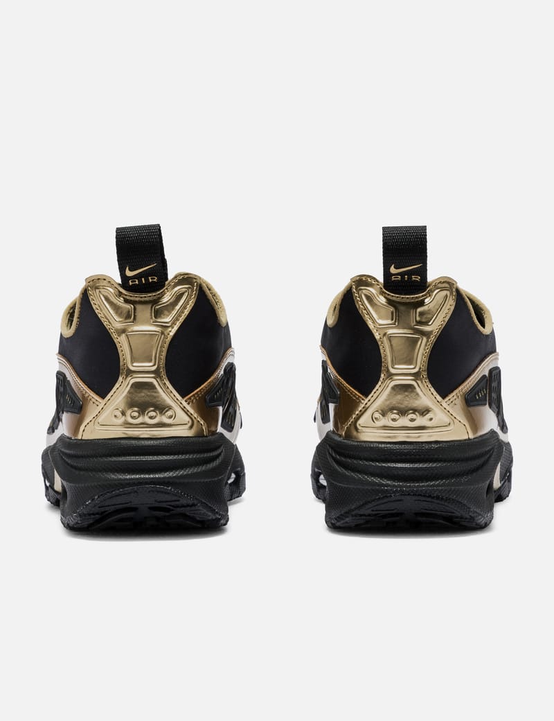 womens black and gold air max