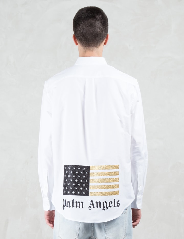 Glitter Flag At Back L/S Shirt Placeholder Image