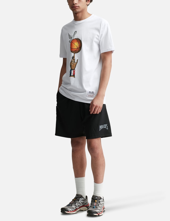 3.PARADIS x MITCHELL & NESS x NBA GRAPHIC BALL T-SHIRT Placeholder Image