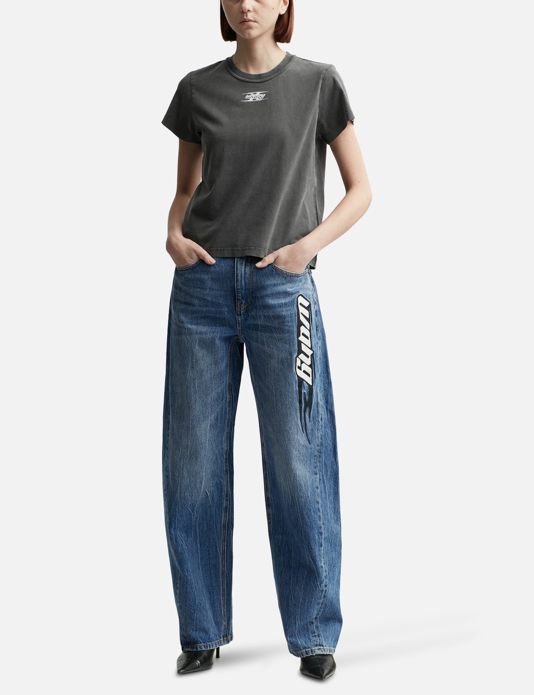 Blade Logo-Embossed T-Shirt view 16