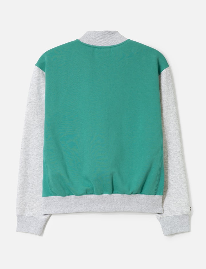 Sunlove Bench Sweat Jacket In Green