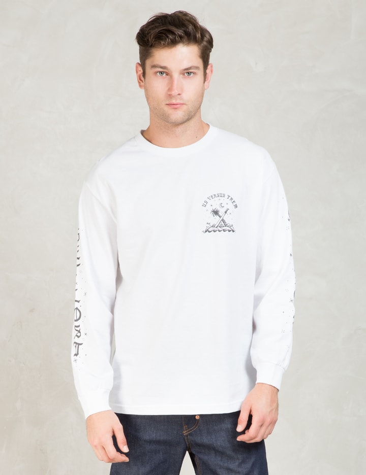 White L/S Get Lost T-Shirt Placeholder Image