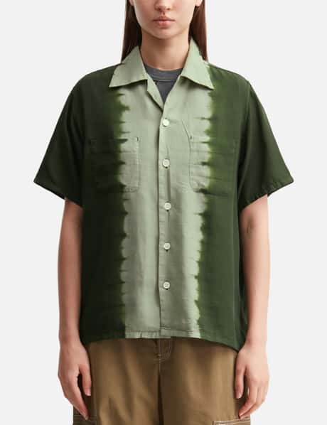 Hand Dye Open Collar SS Shirt view 10