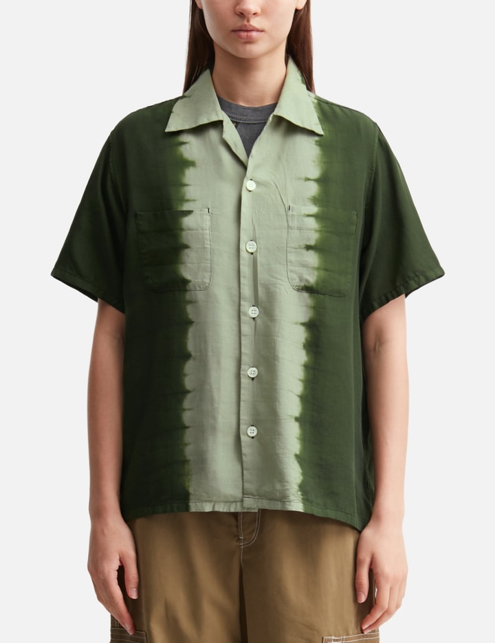 Hand Dye Open Collar SS Shirt view 3