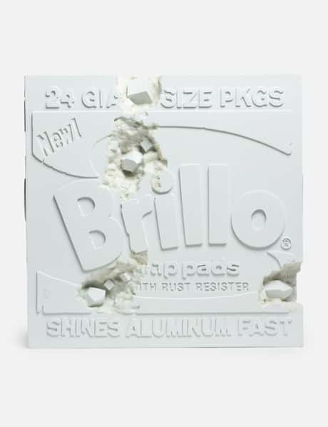 DANIEL ARSHAM Andy Warhol Eroded Brillo Box Cube Figure