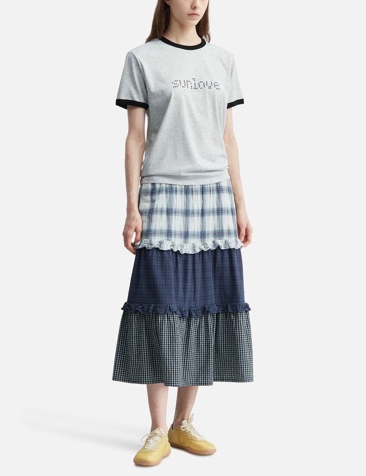 Sunlove W Frill Long Skirt