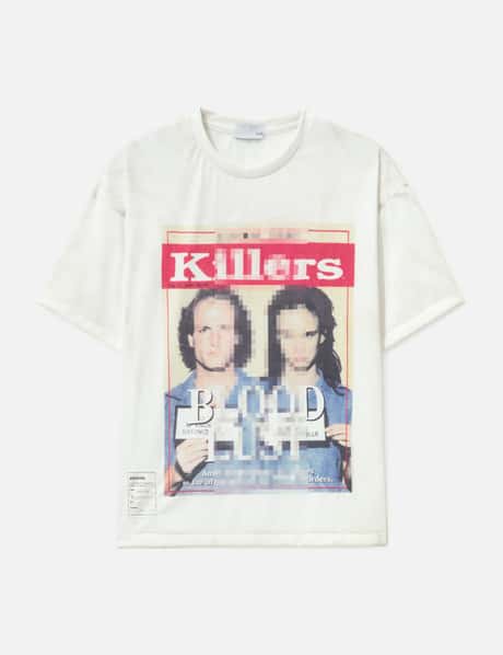 TOLQ Short Sleeve Trompe L'oeil Mosaic T-shirt