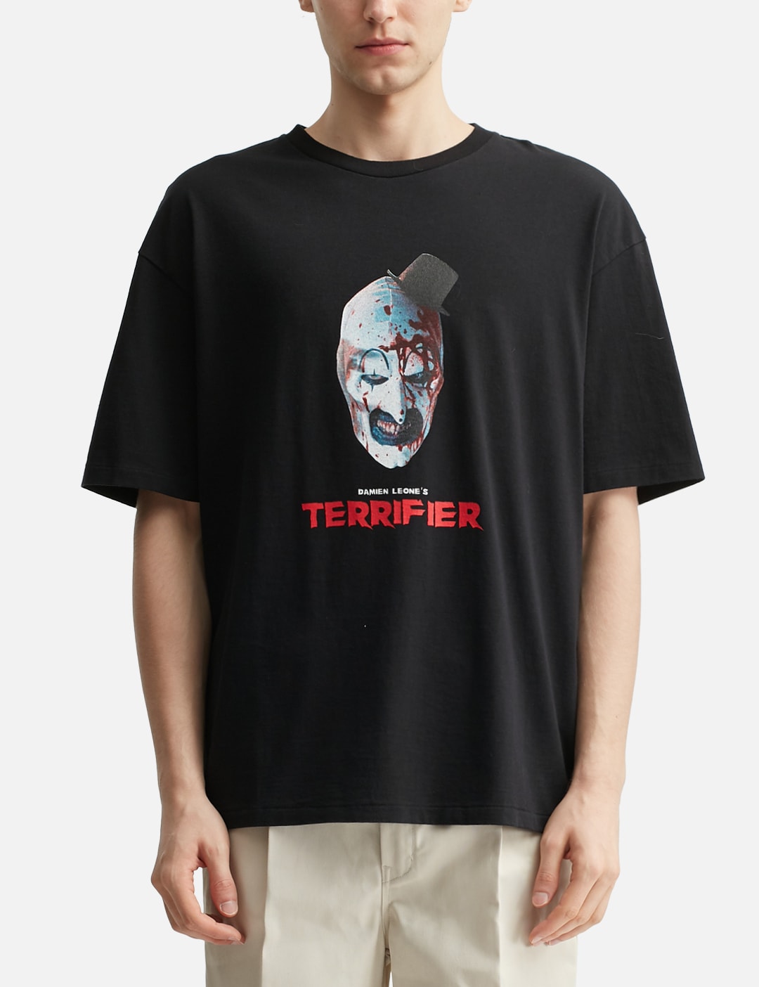 Terrifier / Washed Heavy Weight Crew Neck T-Shirt ( Type-2 ) view 11