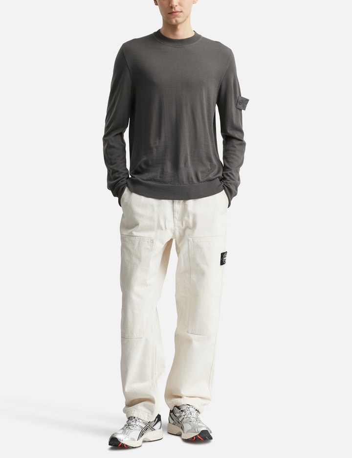 Pure Light RWS Wool Crewneck Jumper Placeholder Image