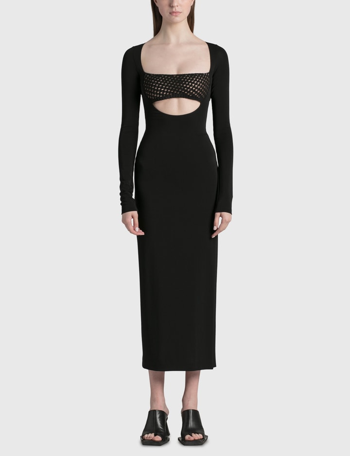 alyx black dress Sleeveless Lace Square Neck, Alyx Maxi Dress in Black, Size XL,