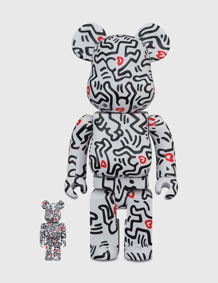 Be@rbrick Keith Haring #8 100% & 400% Set Placeholder Image