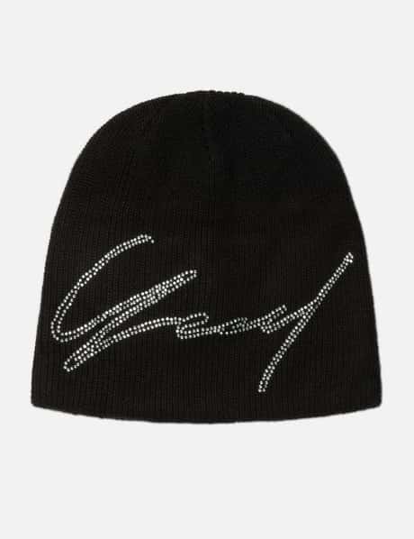 YEEL Signature Cubic Beanie Black