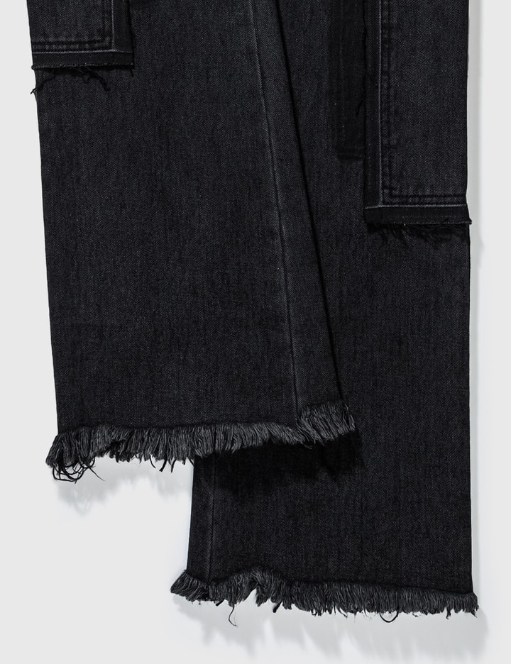 Black Washed Patch Work Jeans Placeholder Image