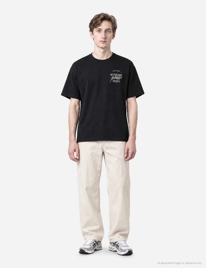 Maison Kitsuné MMII Profile Fox Oversize Tee-Shirt