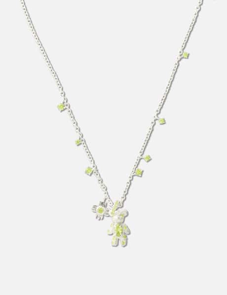 SHUSHU/TONG × YVMIN Gemstone Inlaid Fabric Lace Necklace view 15