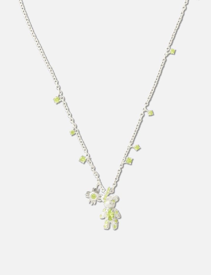 YVMIN Bear Flower Zircon Necklace