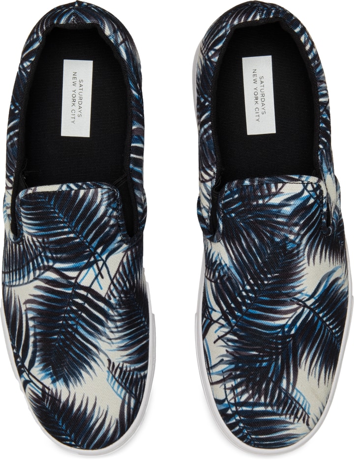 "Vass" Canvas Slip On Sneakers Placeholder Image