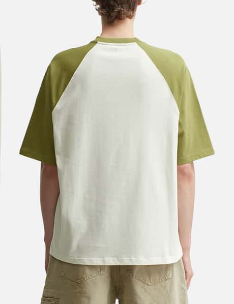 De Coeur Two Tone Thick Cotton Jersey T-Shirt view 12