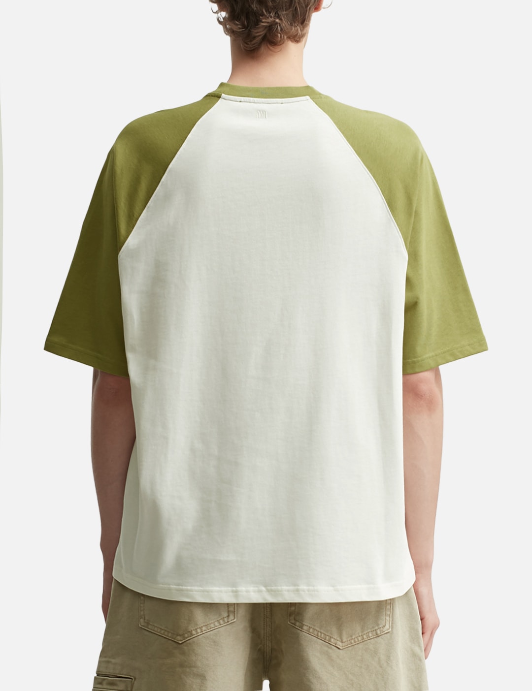 De Coeur Two Tone Thick Cotton Jersey T-Shirt view 13