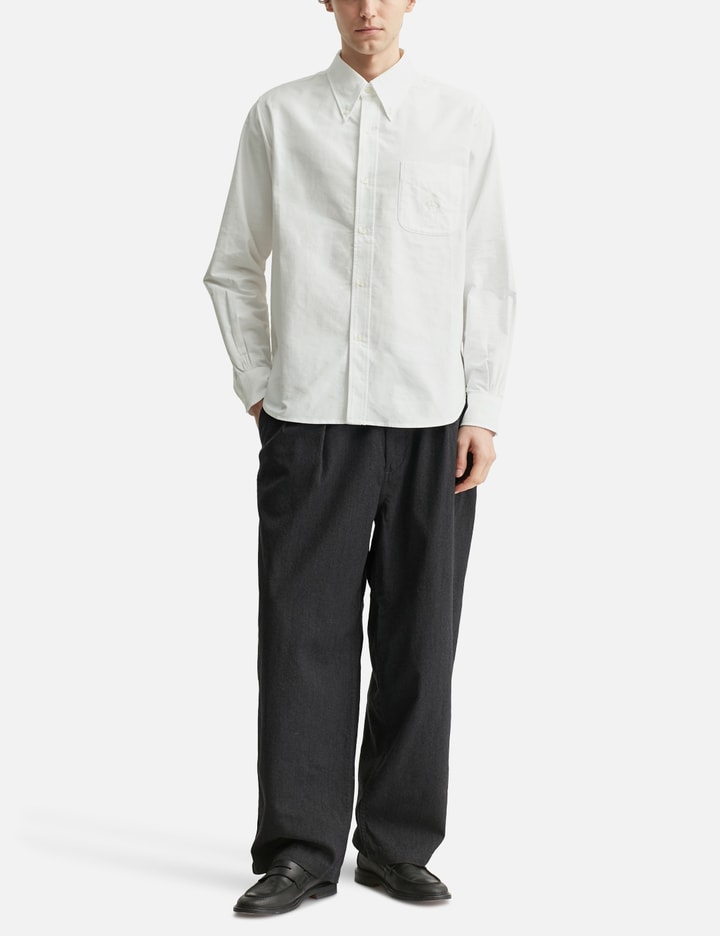 Brain Dead x Brooks Brothers California Selvedge Oxford Button Up Shirt Placeholder Image