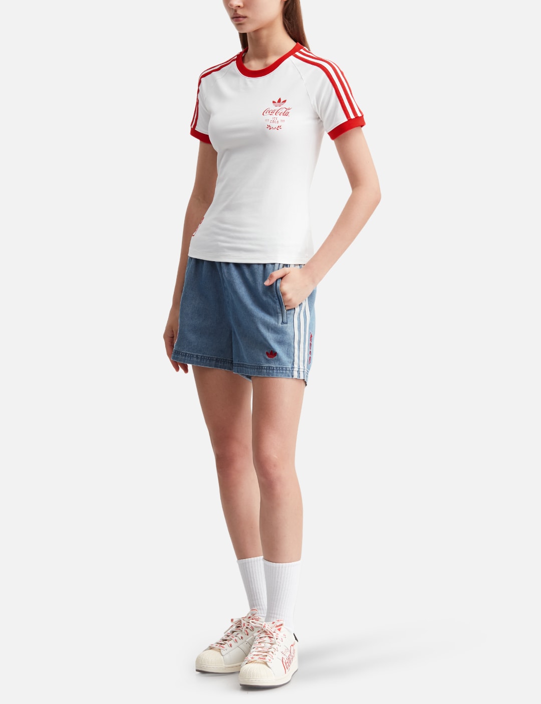 X Coca-Cola 3-Stripes Tee view 20