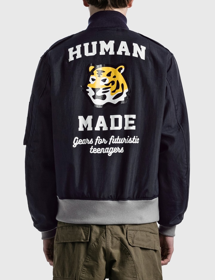 Human Made - BOMBER JACKET  HBX - Globally Curated Fashion and Lifestyle  by Hypebeast