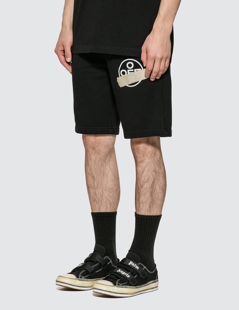 off white tape arrows shorts