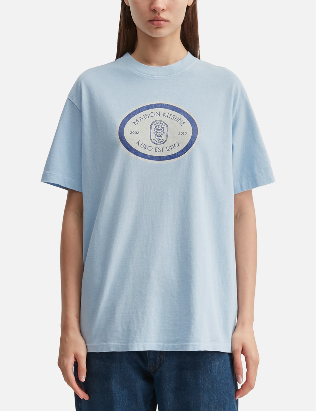 Kitsuné X Kuro Grand Est. Vintage Wash Tee view 11