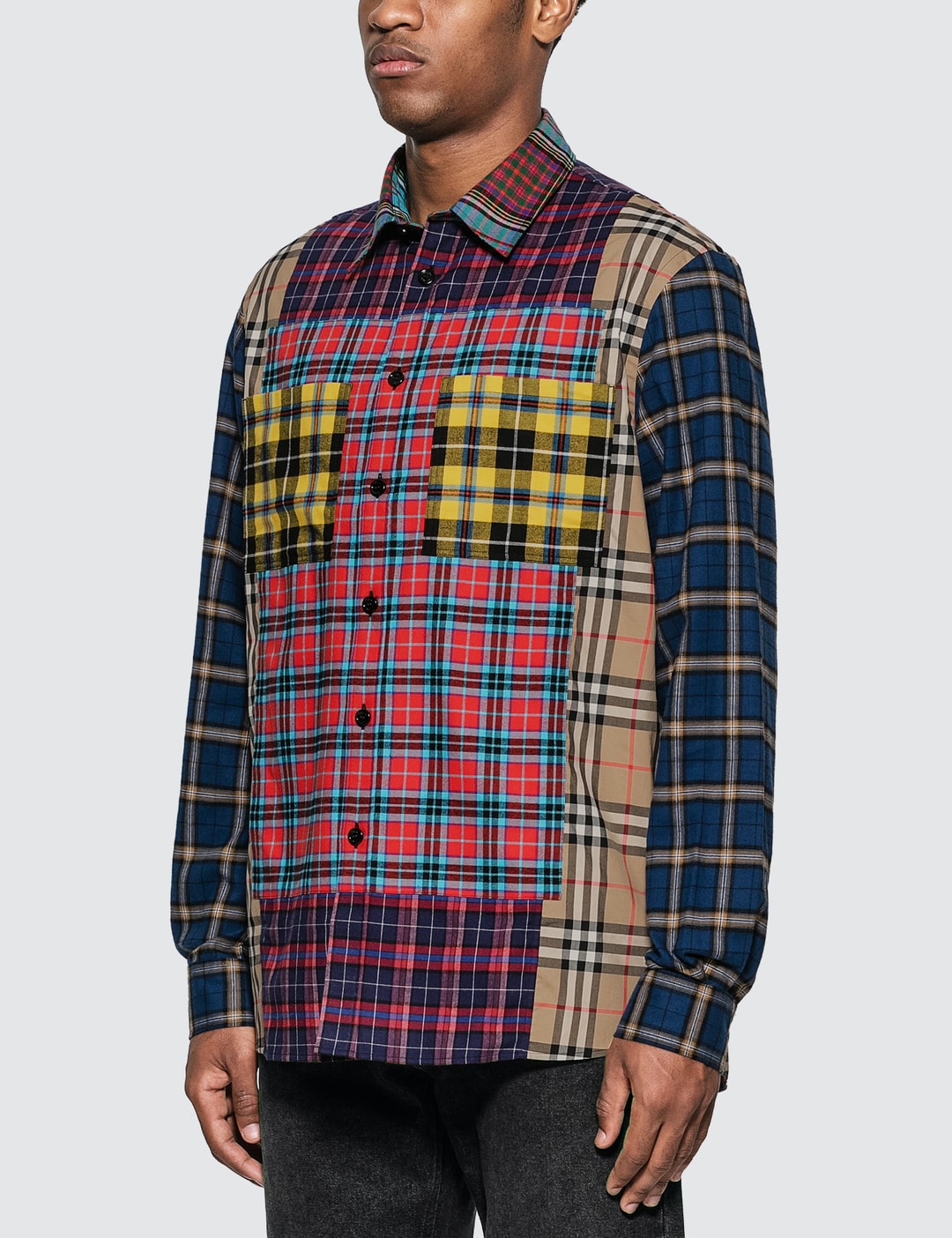 Burberry - Multicolor Check Shirt | HBX - Globally Curated Fashion and  Lifestyle by Hypebeast