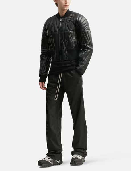 Moncler + Rick Owens Straight Leg Taffeta Trousers view 14