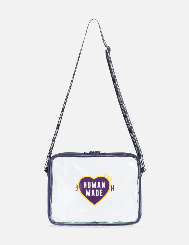 human made pvc ポーチ PVC HUMAN MADE LARGE 23SS クリア