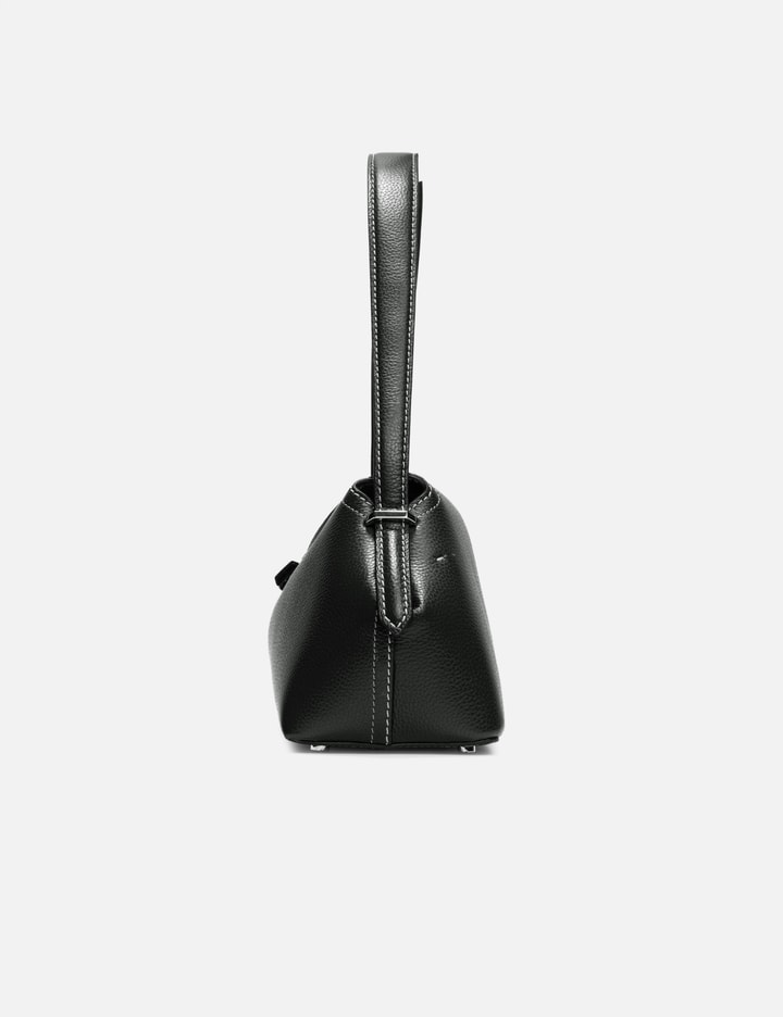 T-Lock Grained-Leather Shoulder