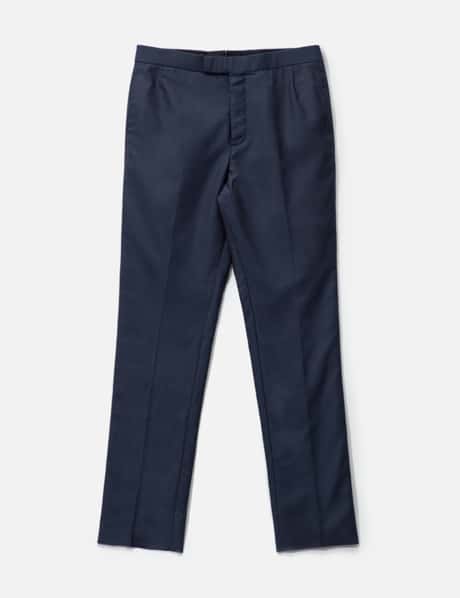 Thom Browne Twill Classic Backstrap Trousers