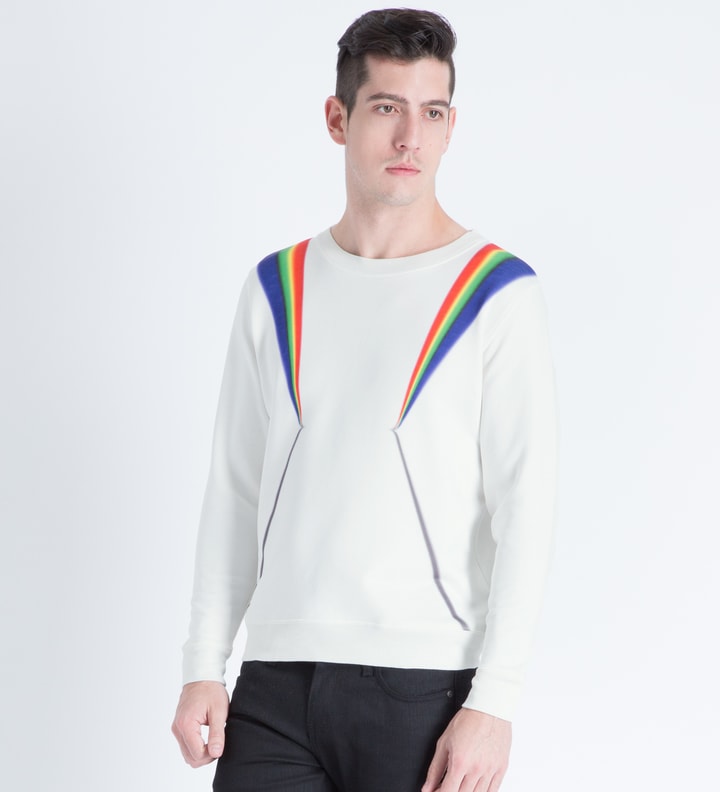 White Prism Light Pullover Sweater Placeholder Image