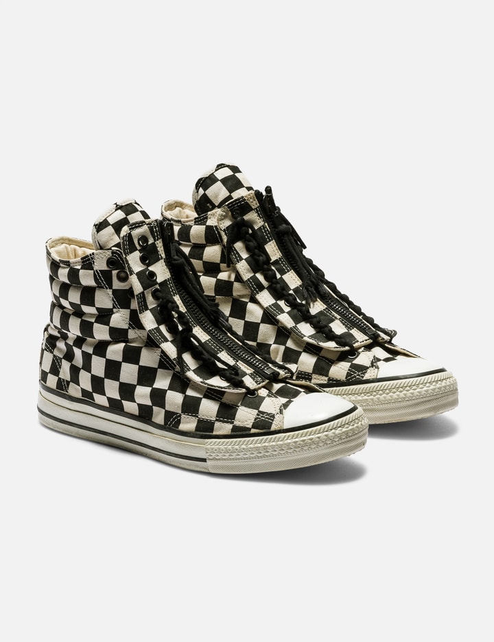 Checkerbord Zip Sneakers Placeholder Image