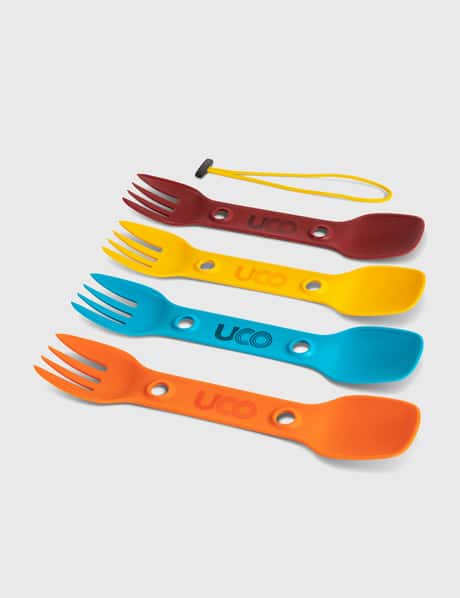 UCO Utility Spork 4-pack With Tether