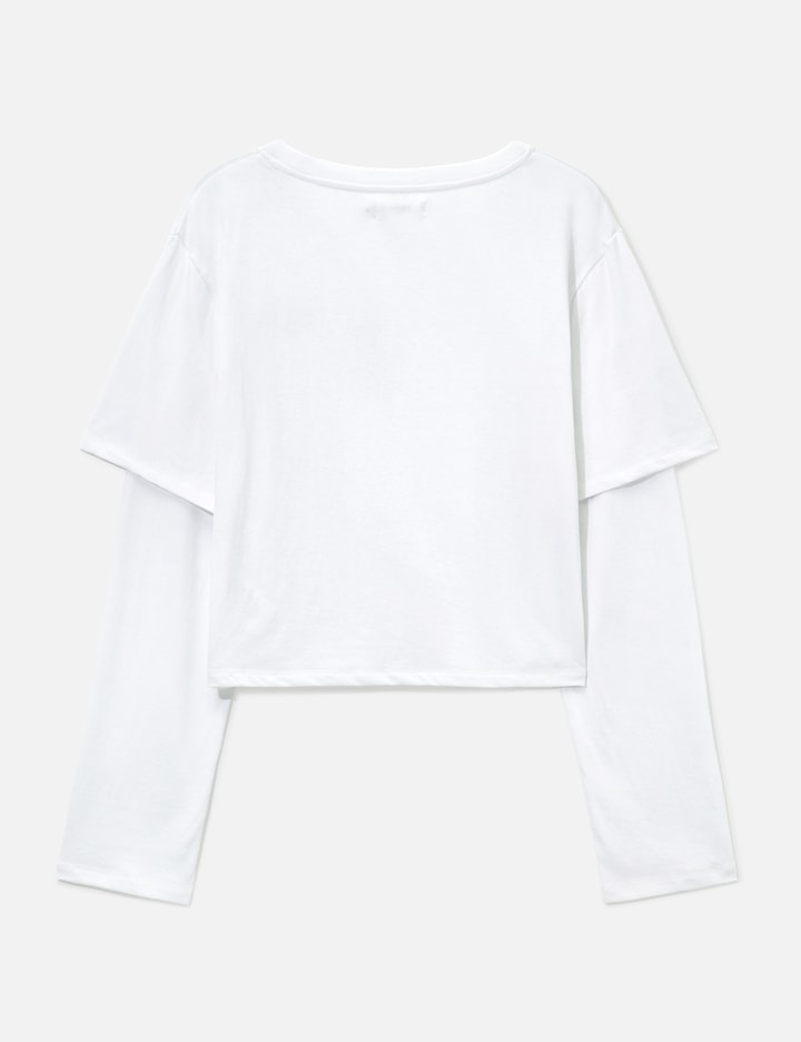G Double Sleeve Letter T-Shirt